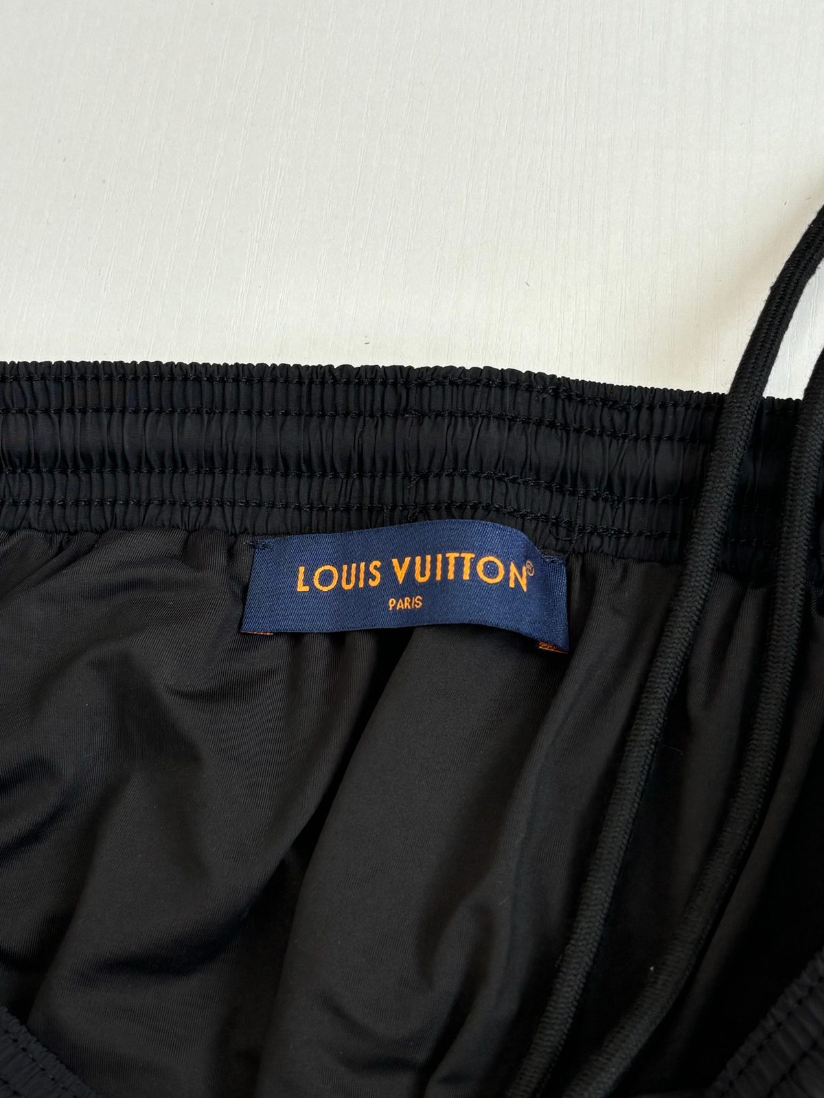 Louis Vuitton Black Nylon Track Pants