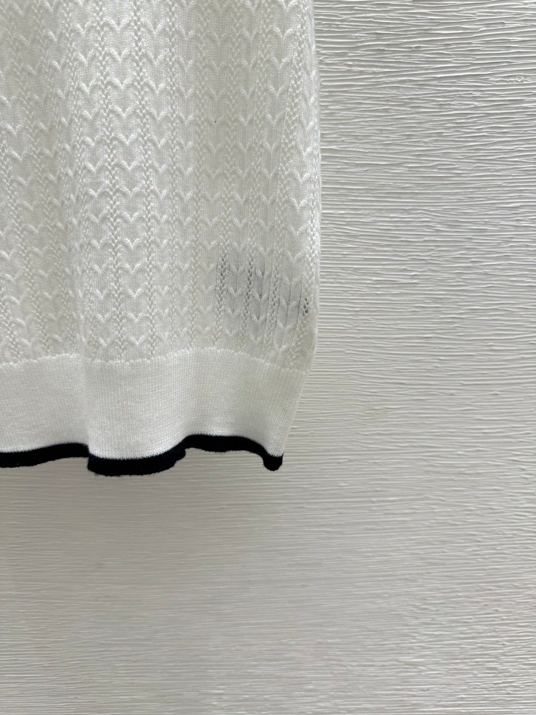Cable Knit Crewneck Short Sleeve Sweater