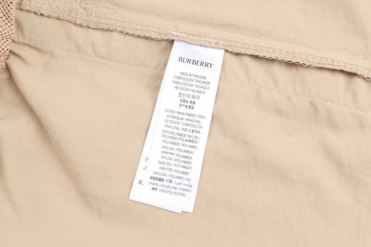 Burberry Check Pattern Swim Shorts