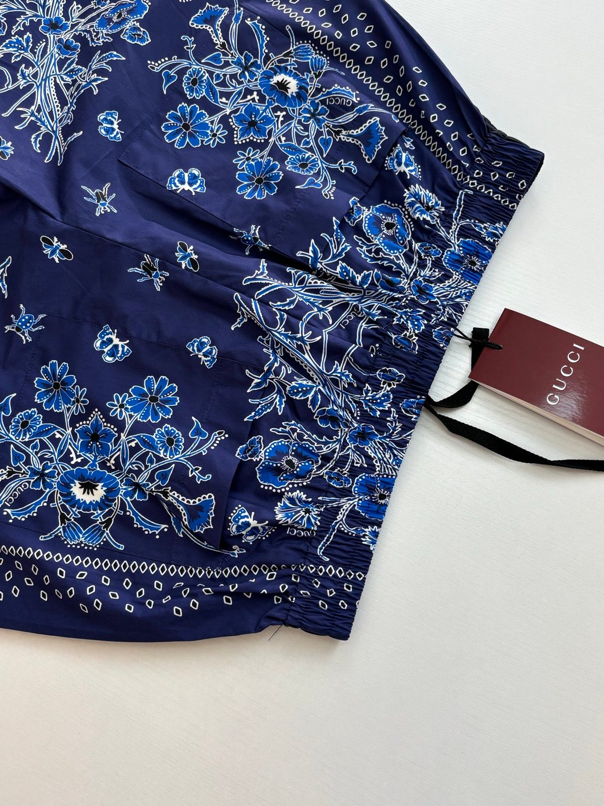 Gucci Floral Bandana Print Shorts
