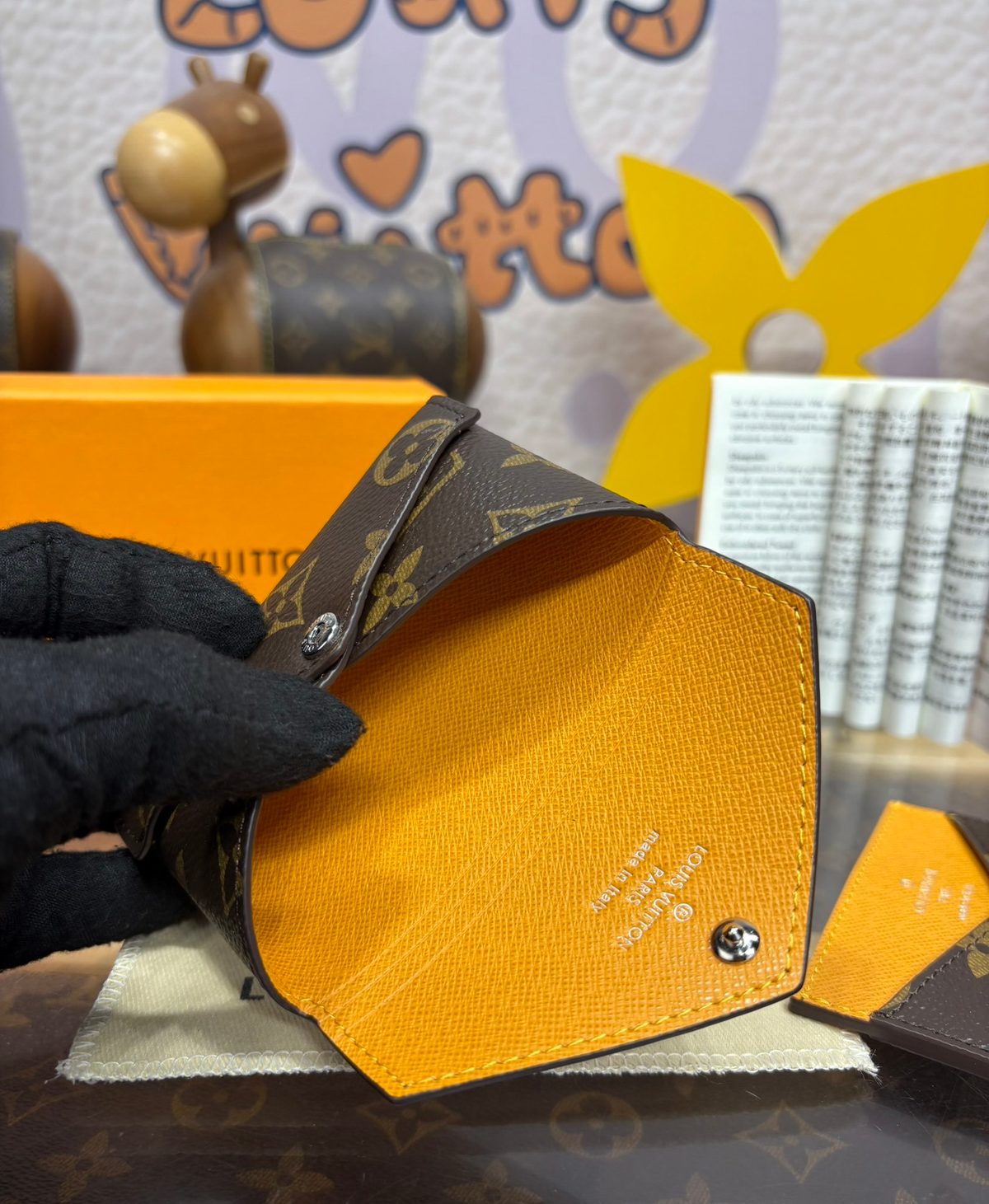 Louis Vuitton Monogram Canvas Envelope Wallet