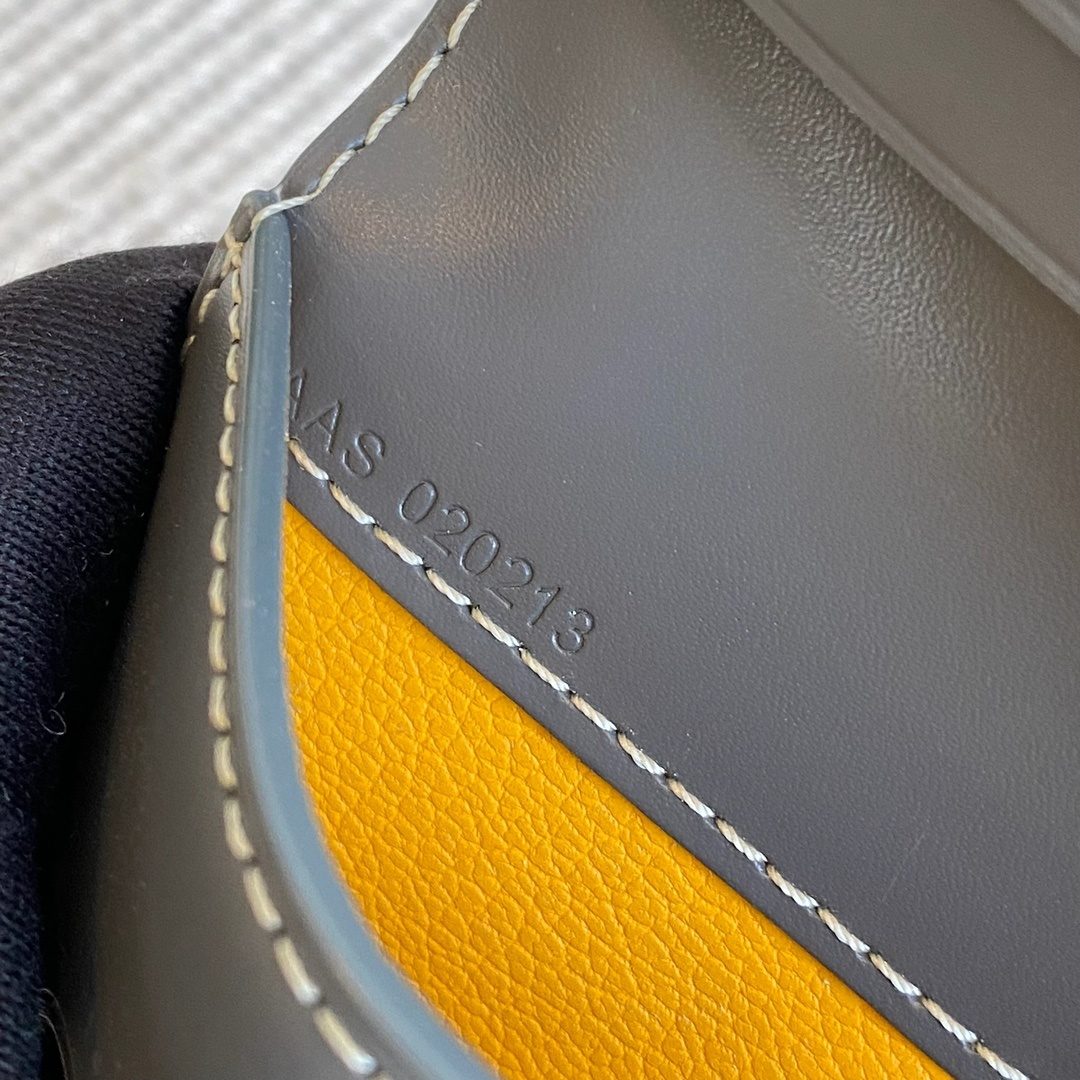 Goyard Paris Leather Card Holder Wallet