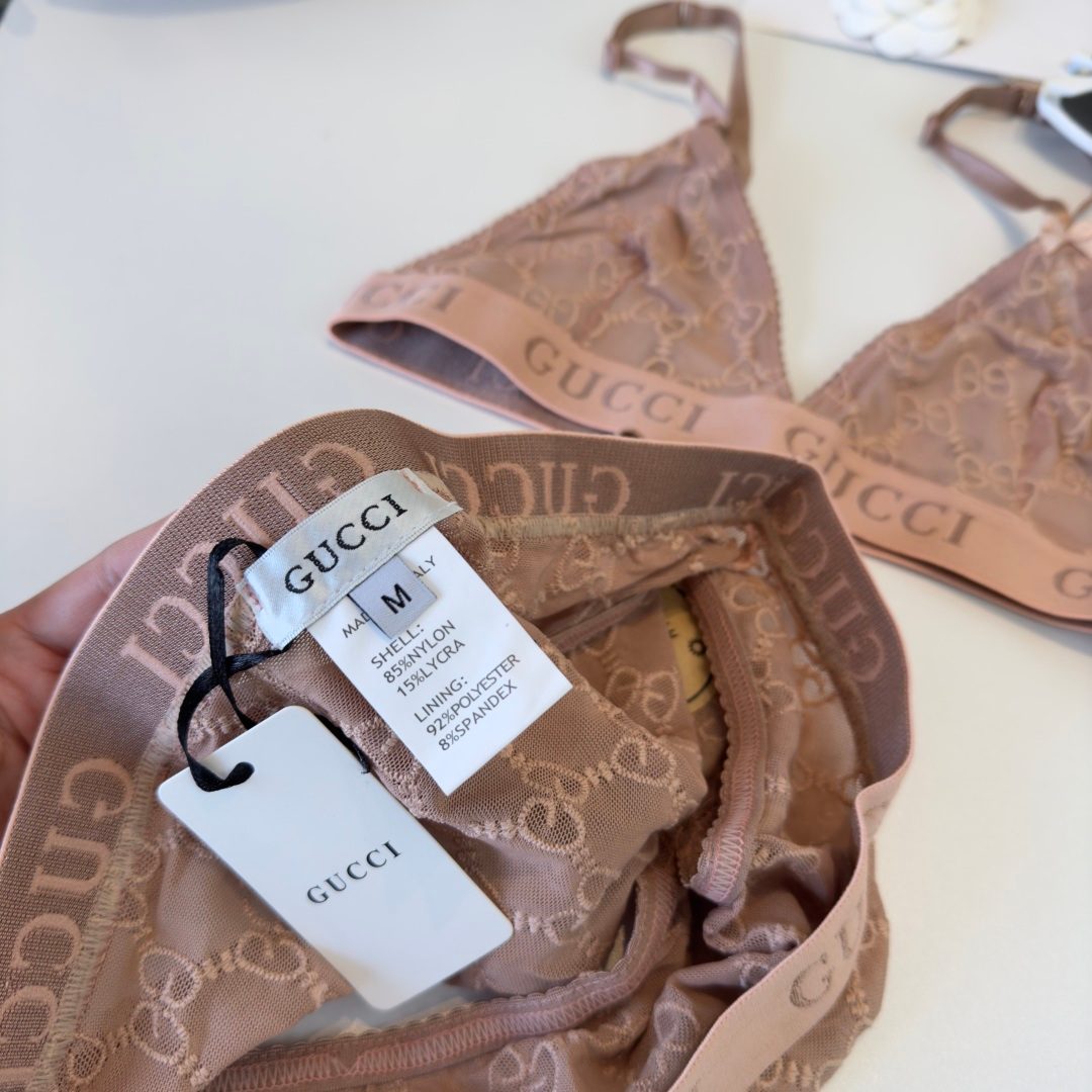 Gucci GG Monogram Bralette Top