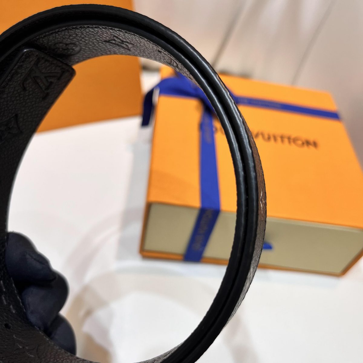 Louis Vuitton Monogram Leather Belt