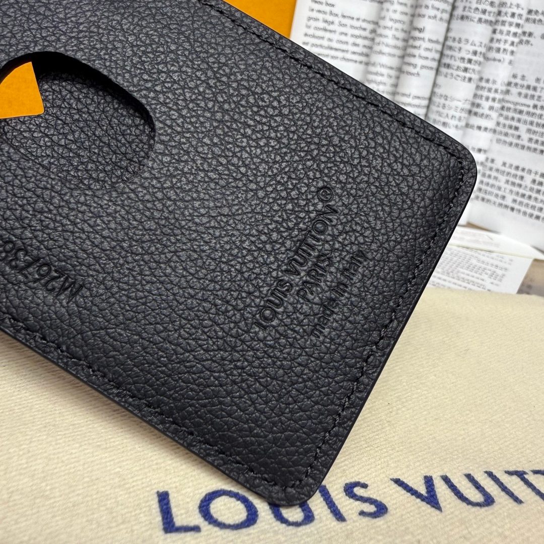 Louis Vuitton Empreinte Black Leather Wallet