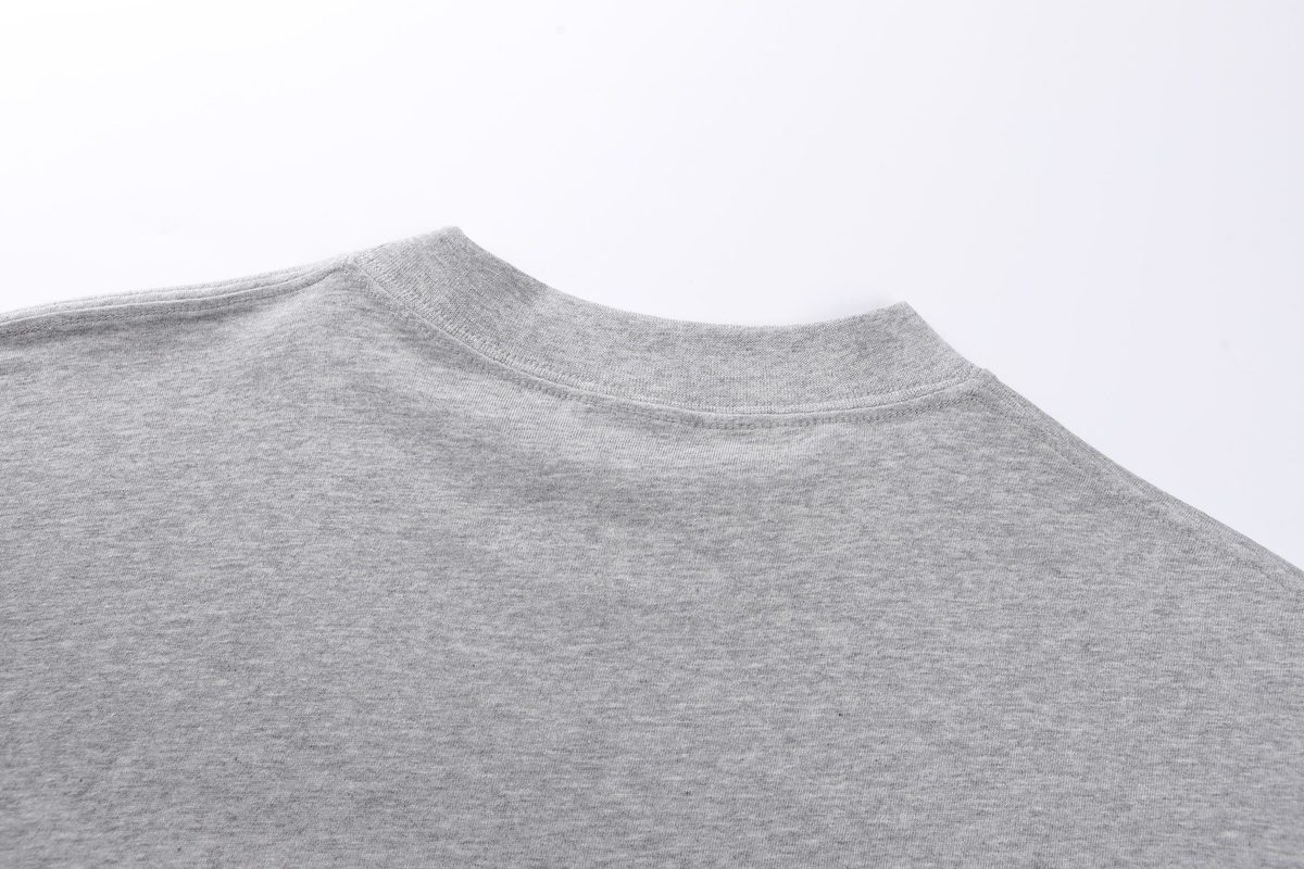 Balenciaga Grey Crewneck T-Shirt