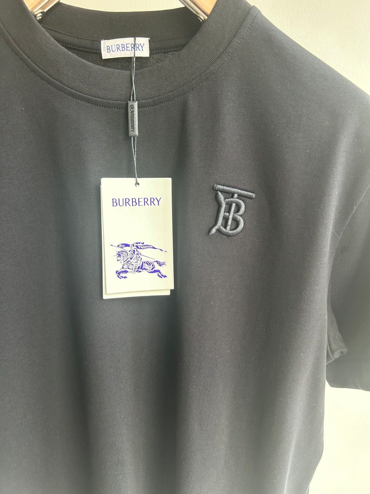 Burberry Embroidered Logo T-Shirt