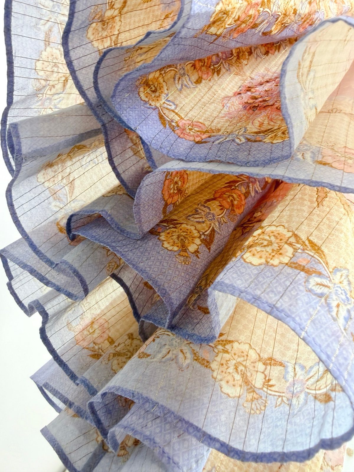 INDRA Long Halter Silk Cotton Maxi Dress