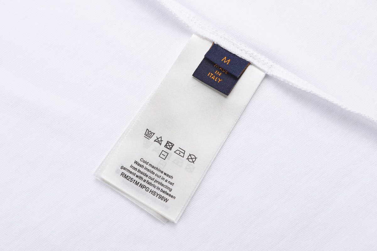 Louis Vuitton Cotton Signature Embroidered T-Shirt