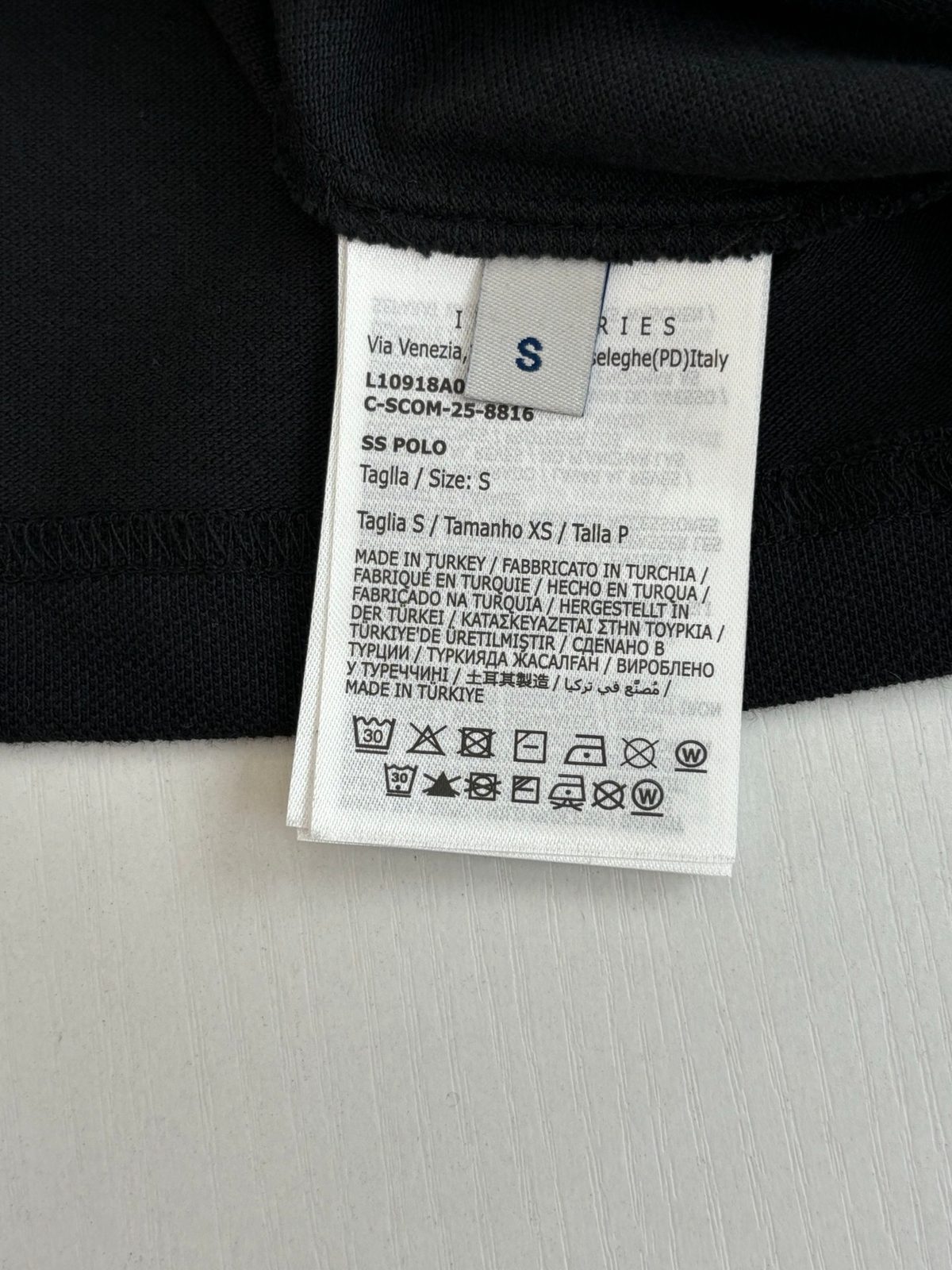 Moncler SS Polo Shirt Black