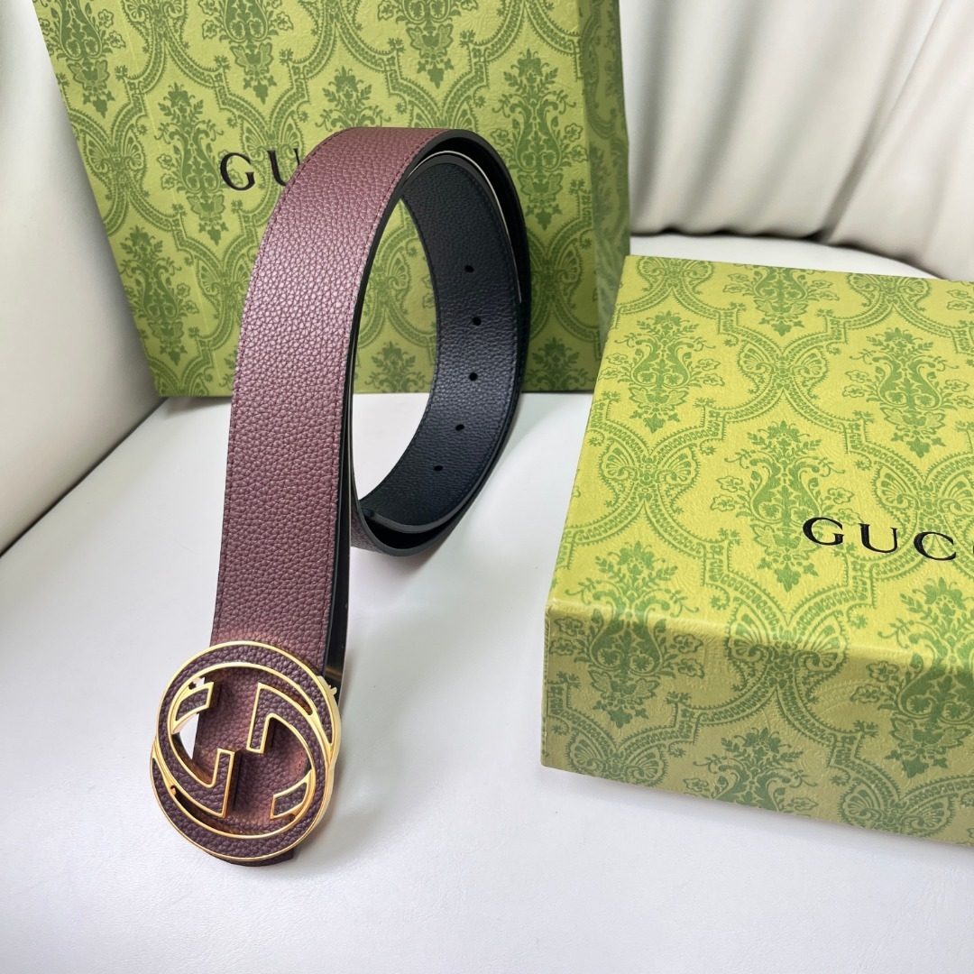 Gucci GG Marmont Leather Belt