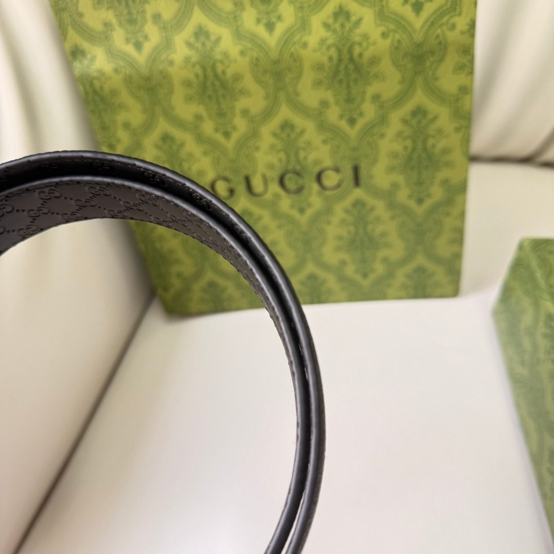 Gucci GG Marmont Leather Belt