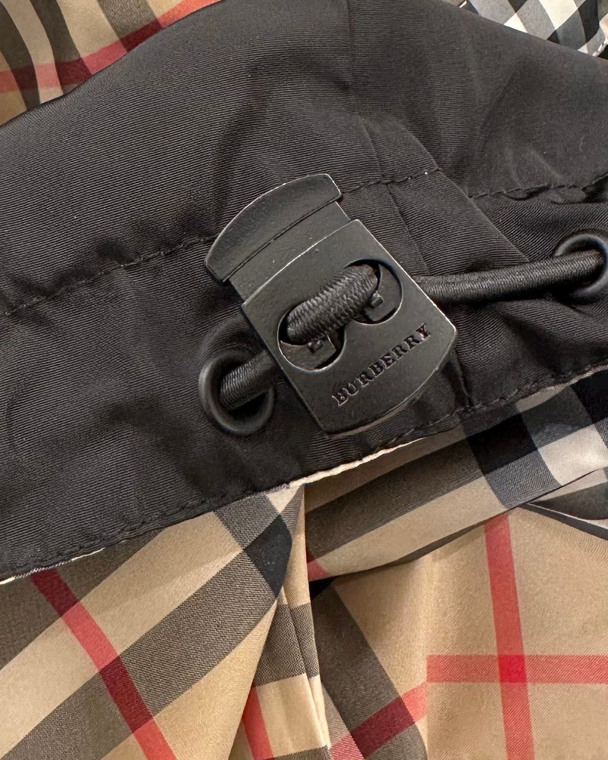 Burberry Vintage Check Reversible Windbreaker Jacket