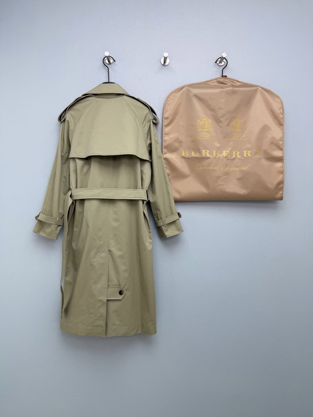 Burberry London Double-Breasted Trench Coat