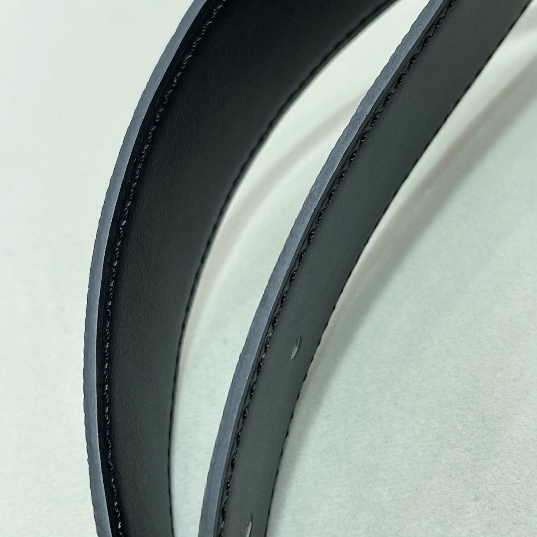 Hermès Reversible Leather Belt with H Buckle
