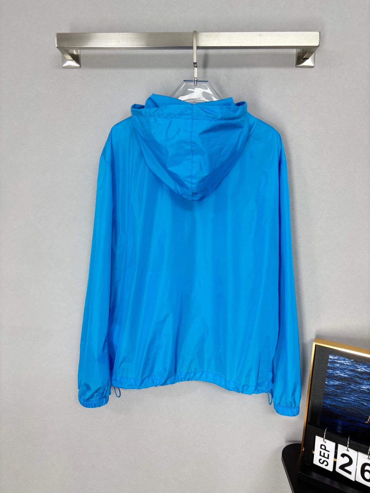 Prada NFC Technical Nylon Windbreaker Jacket