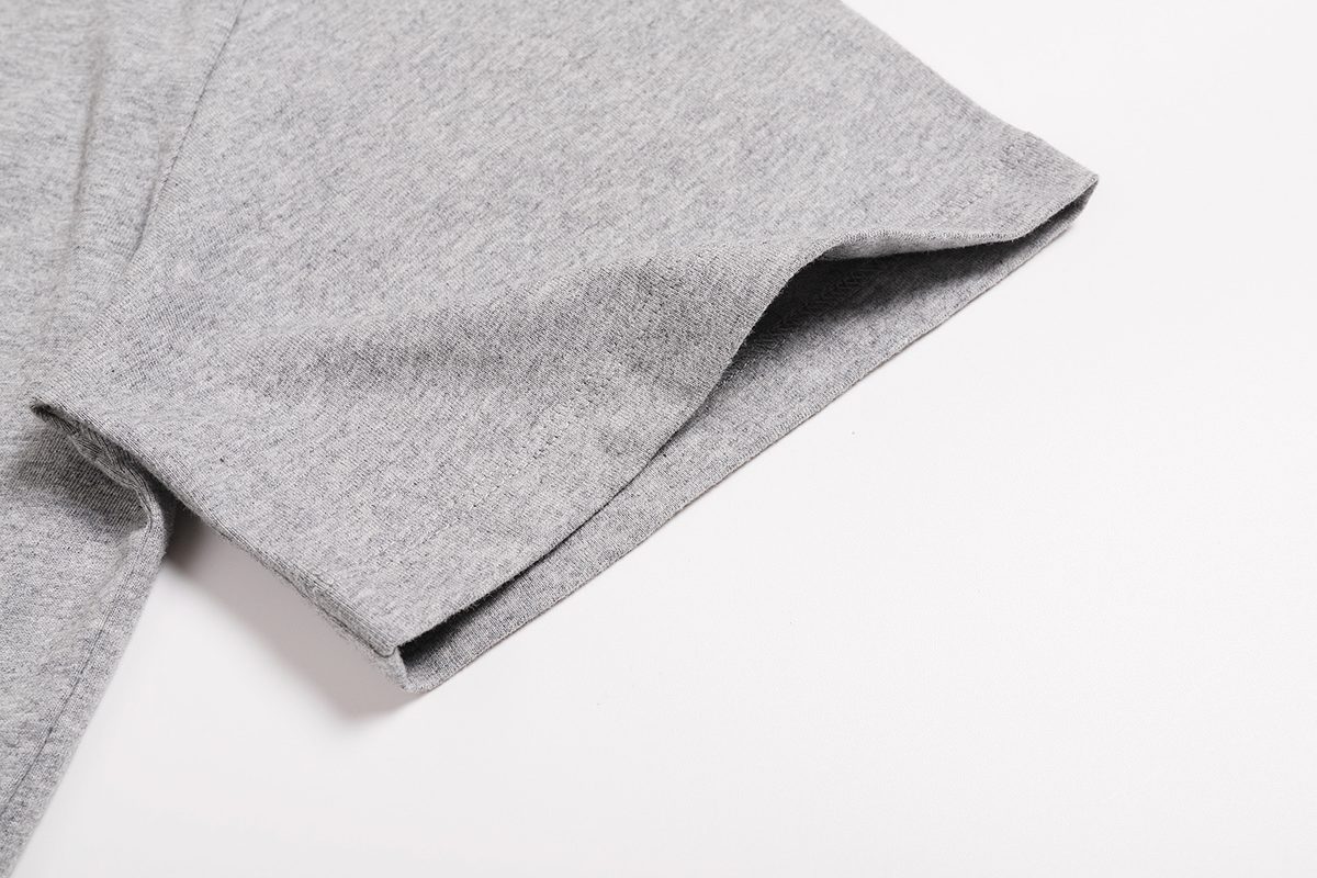 Grey Heathered Crewneck T-Shirt