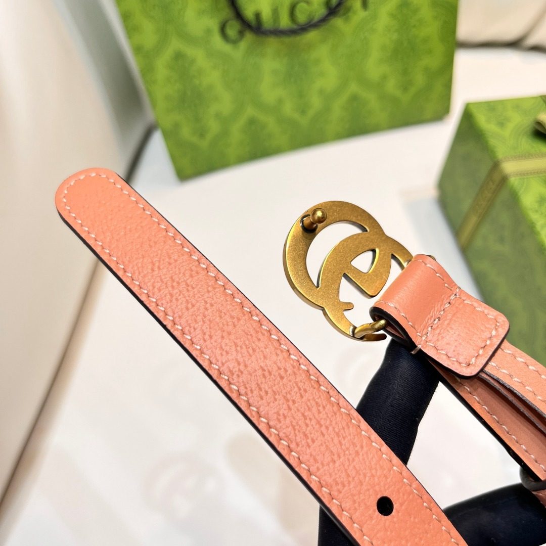Gucci GG Marmont Leather Belt