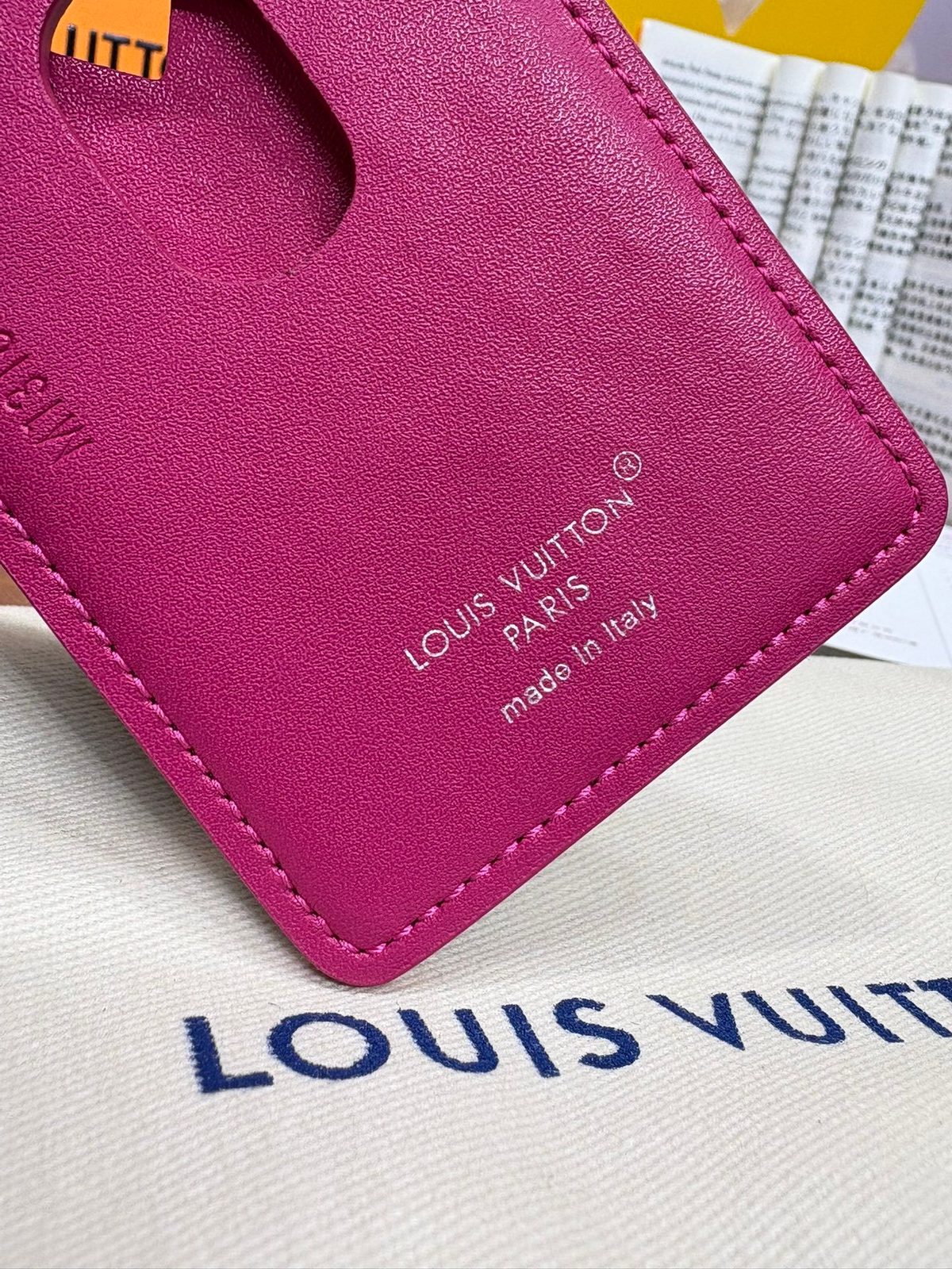 Louis Vuitton Monogram Canvas Wallet Magenta