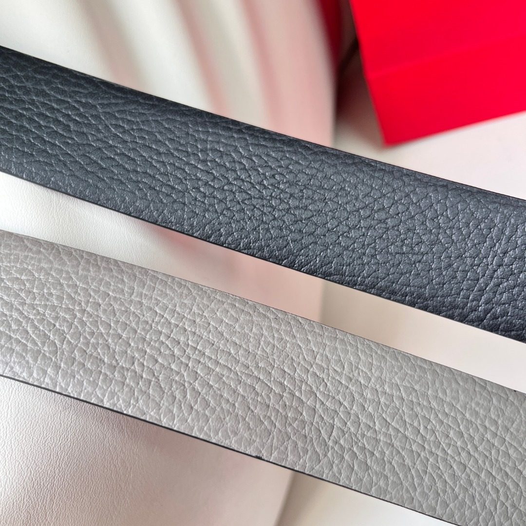 Ferragamo Gancini Leather Belt