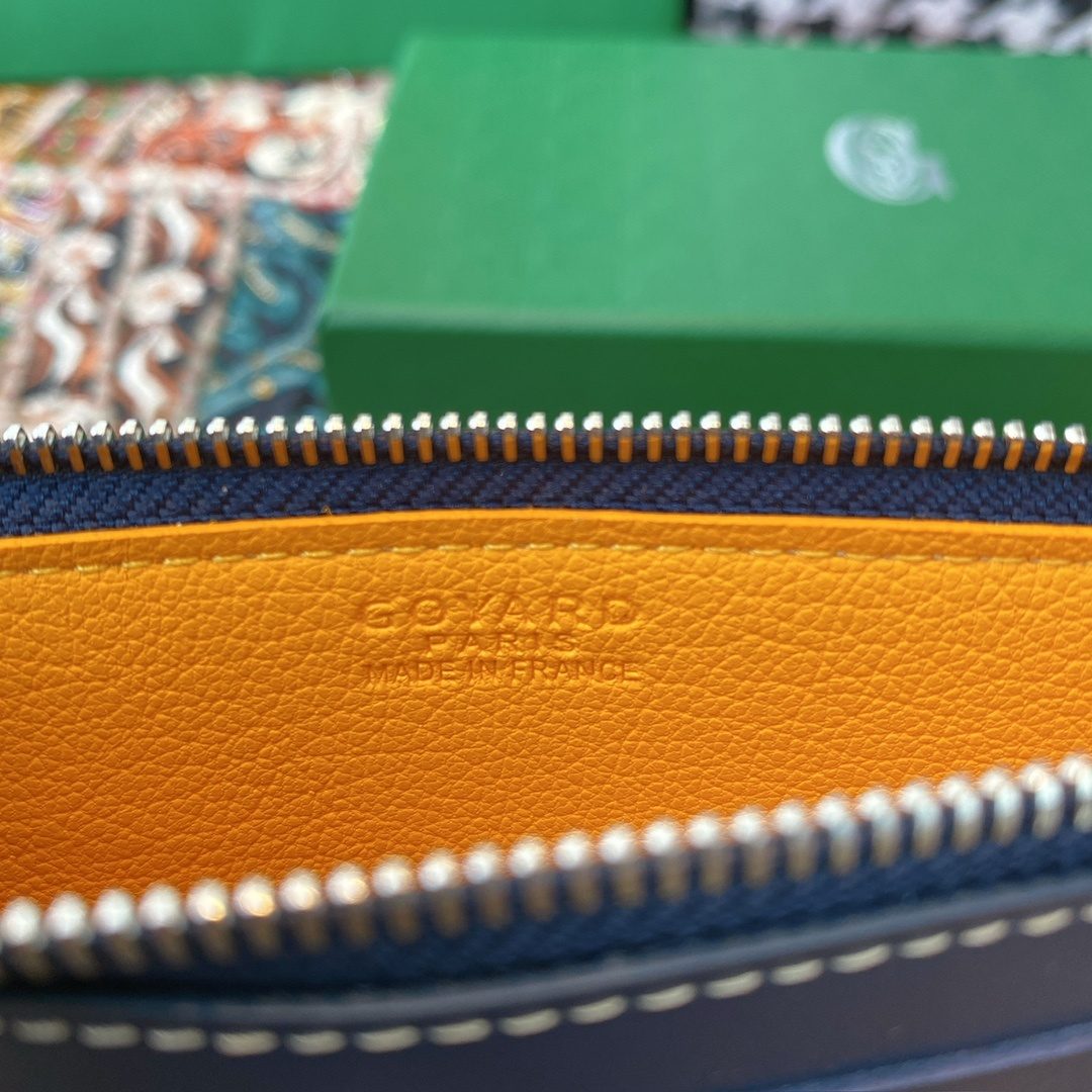 Coach Colorblock Leather Zip Pouch