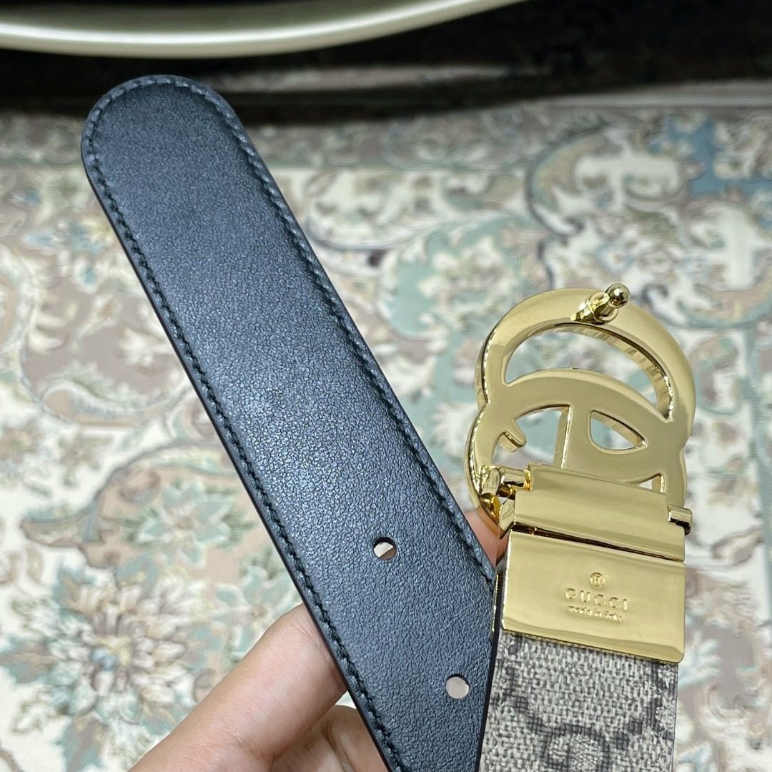 Gucci GG Marmont Leather Belt