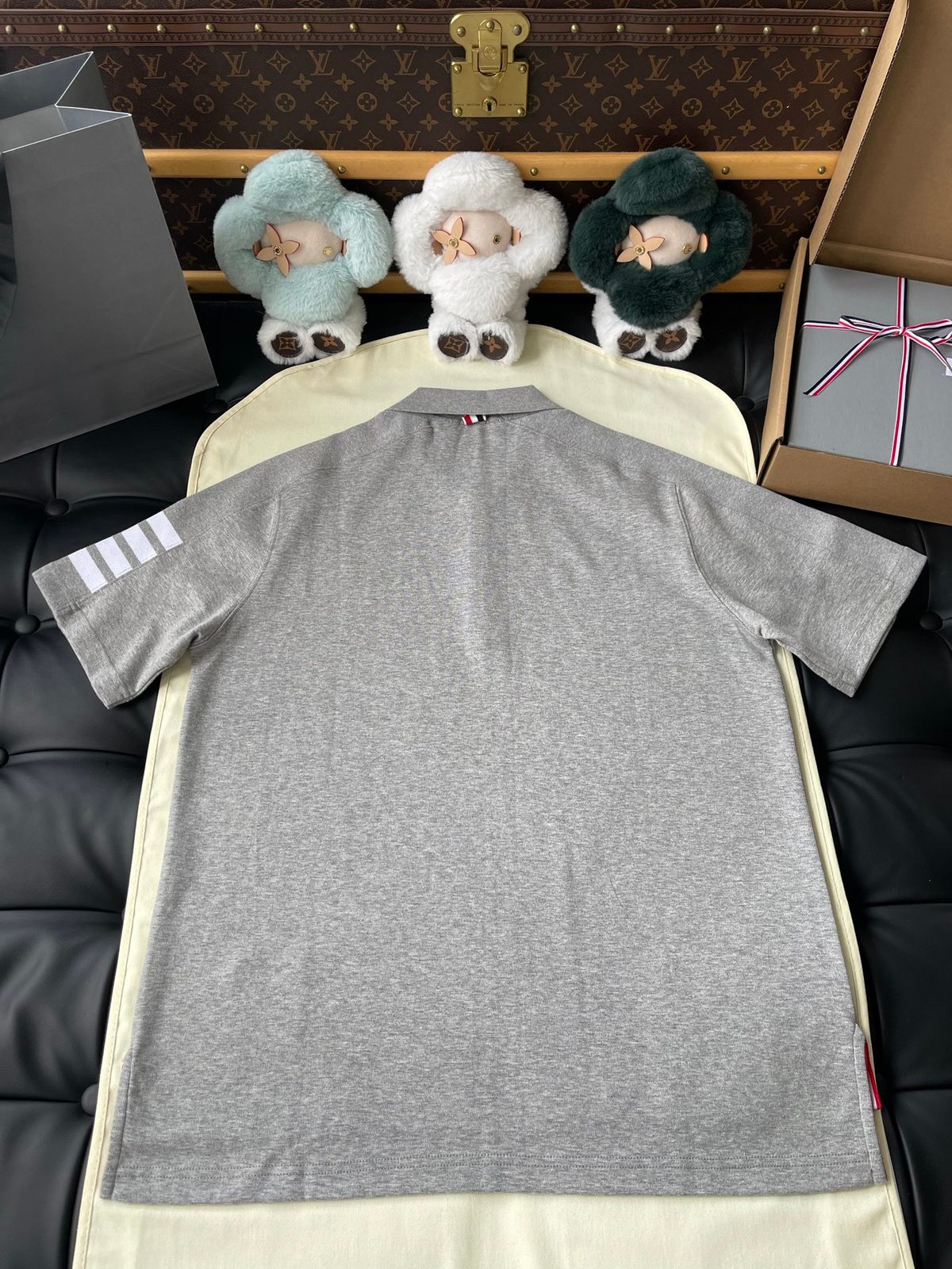 Thom Browne Striped Polo Shirt