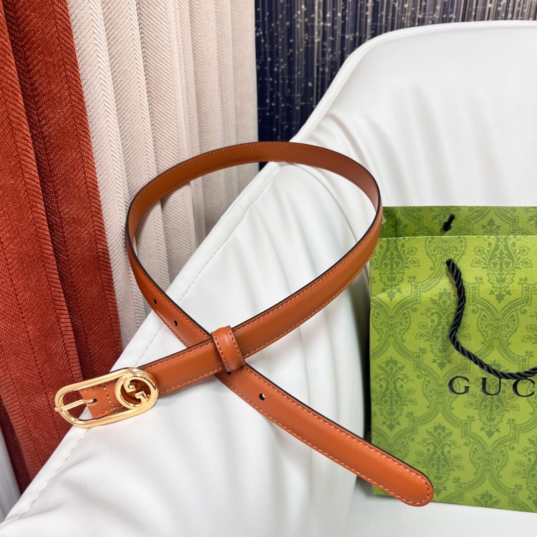 Gucci GG Marmont Leather Belt