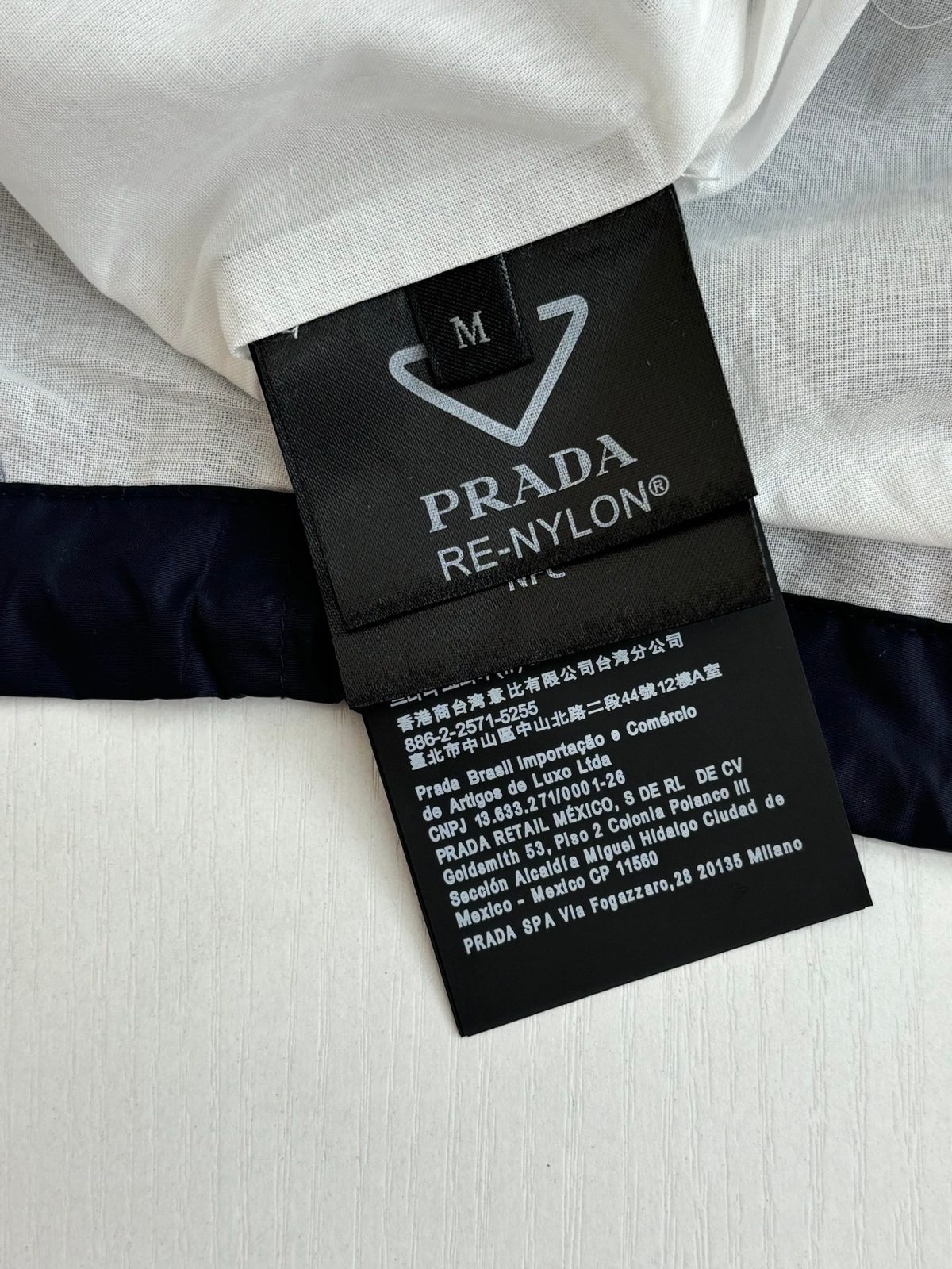 Prada Re-Nylon Windbreaker Jacket