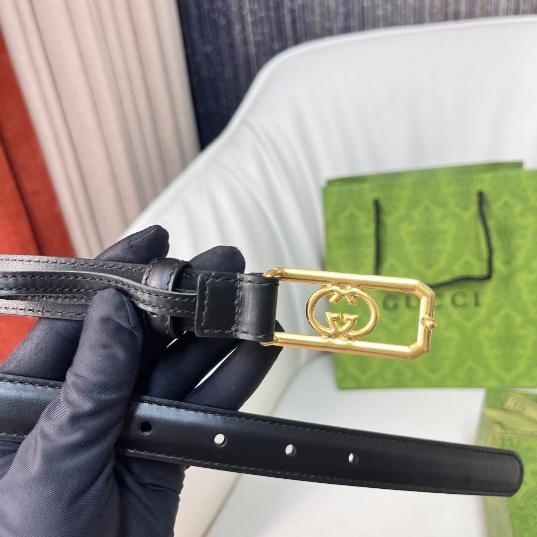 Gucci GG Marmont Leather Belt