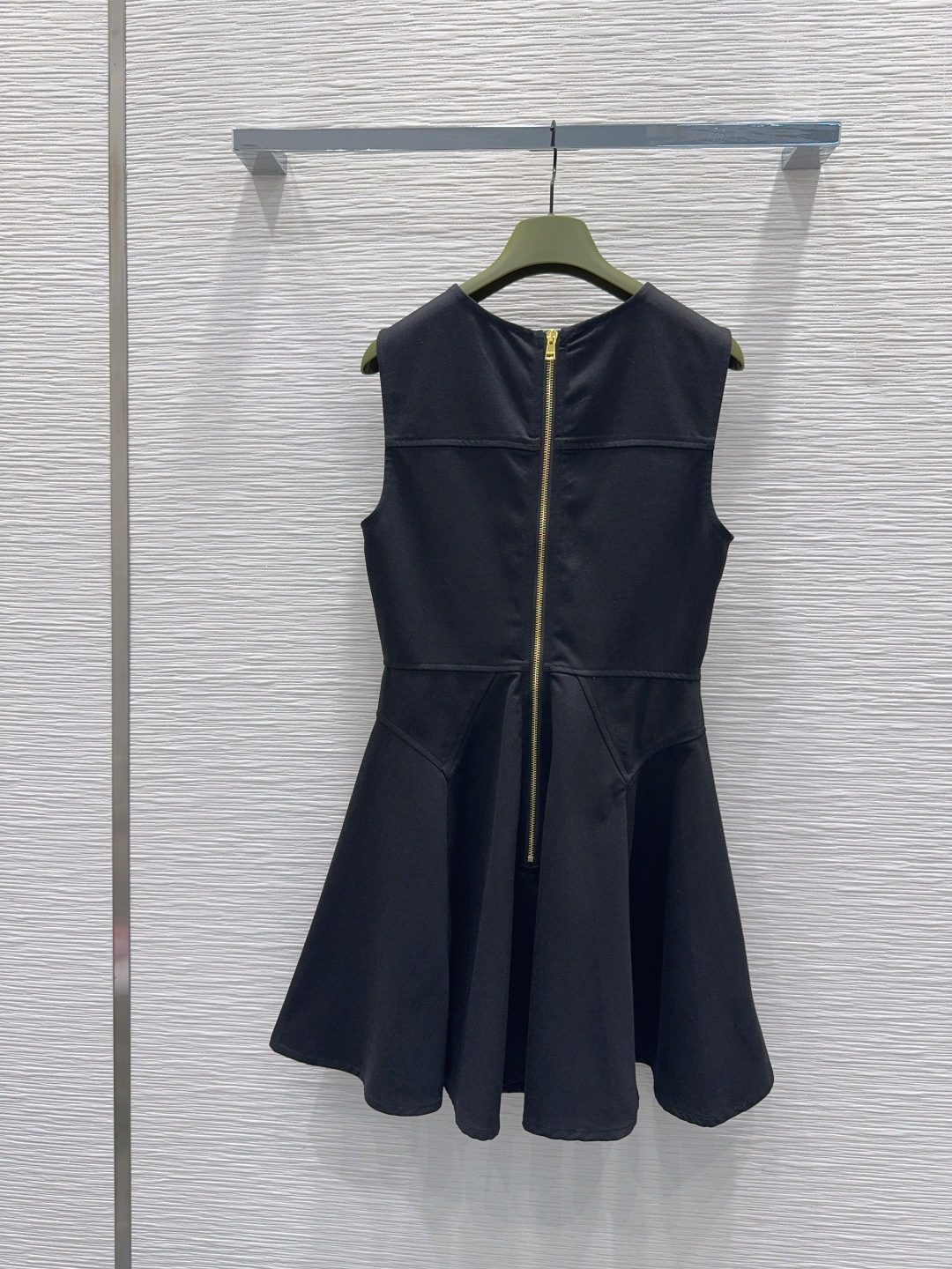 Gucci Cotton Blend Fit and Flare Dress