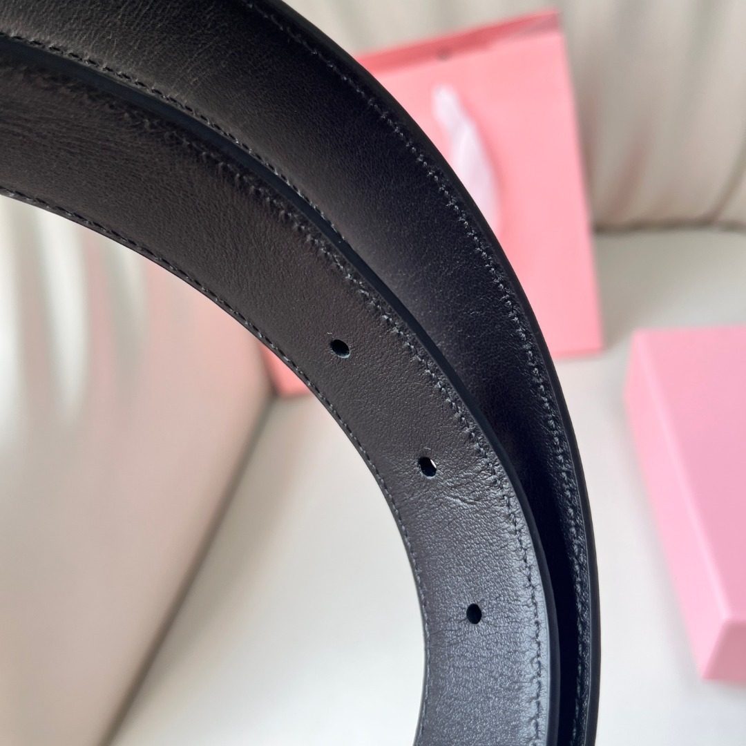 Miu Miu Leather Belt