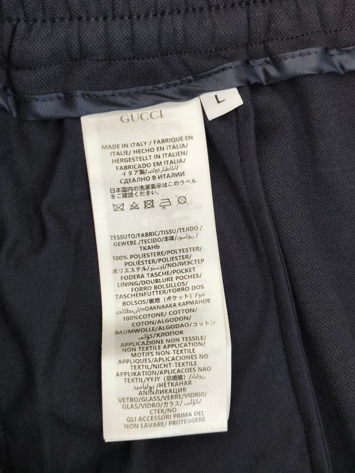 Gucci GG Monogram Black Shorts