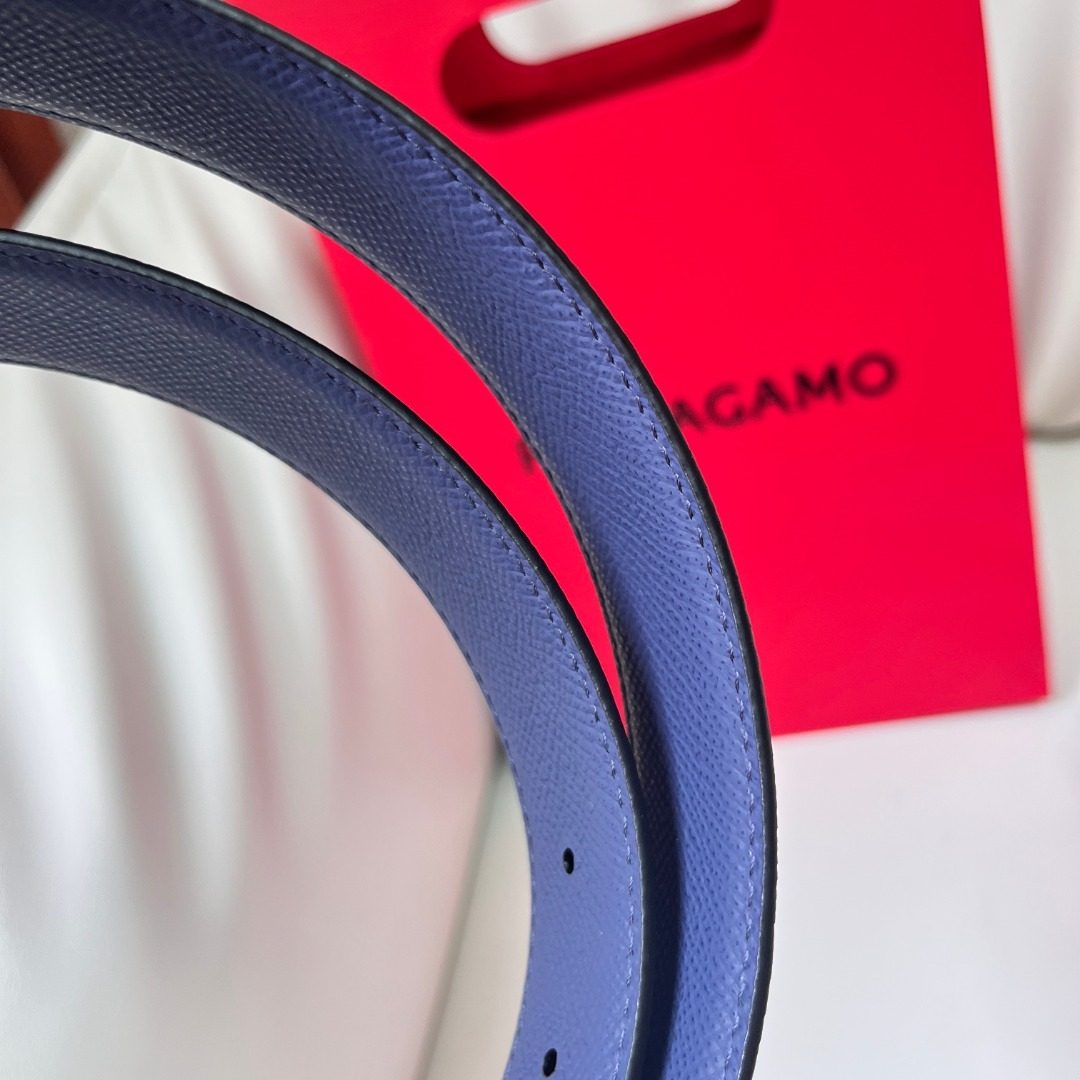 Salvatore Ferragamo Leather Reversible Belt