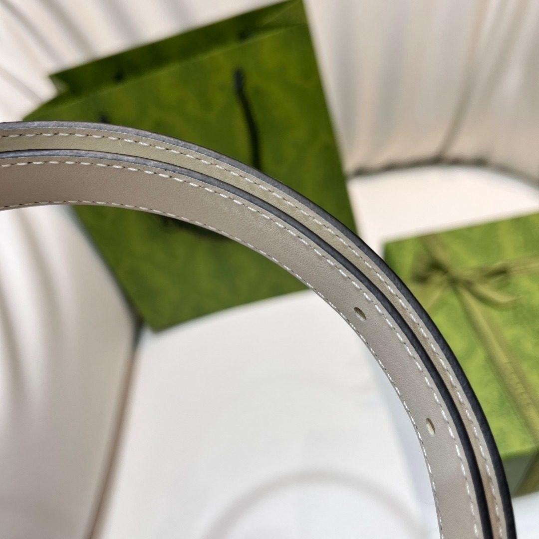 Gucci GG Bamboo Leather Belt