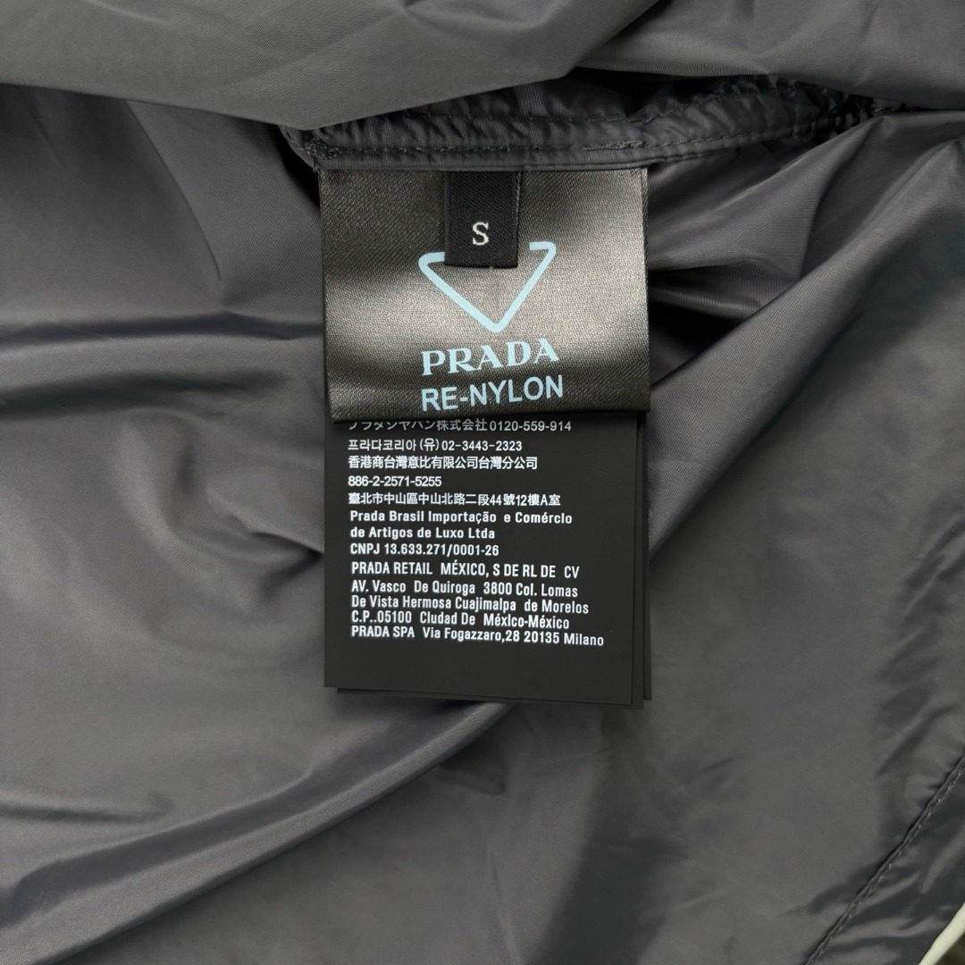 Prada Re-Nylon Short Sleeve Shirt Jacket