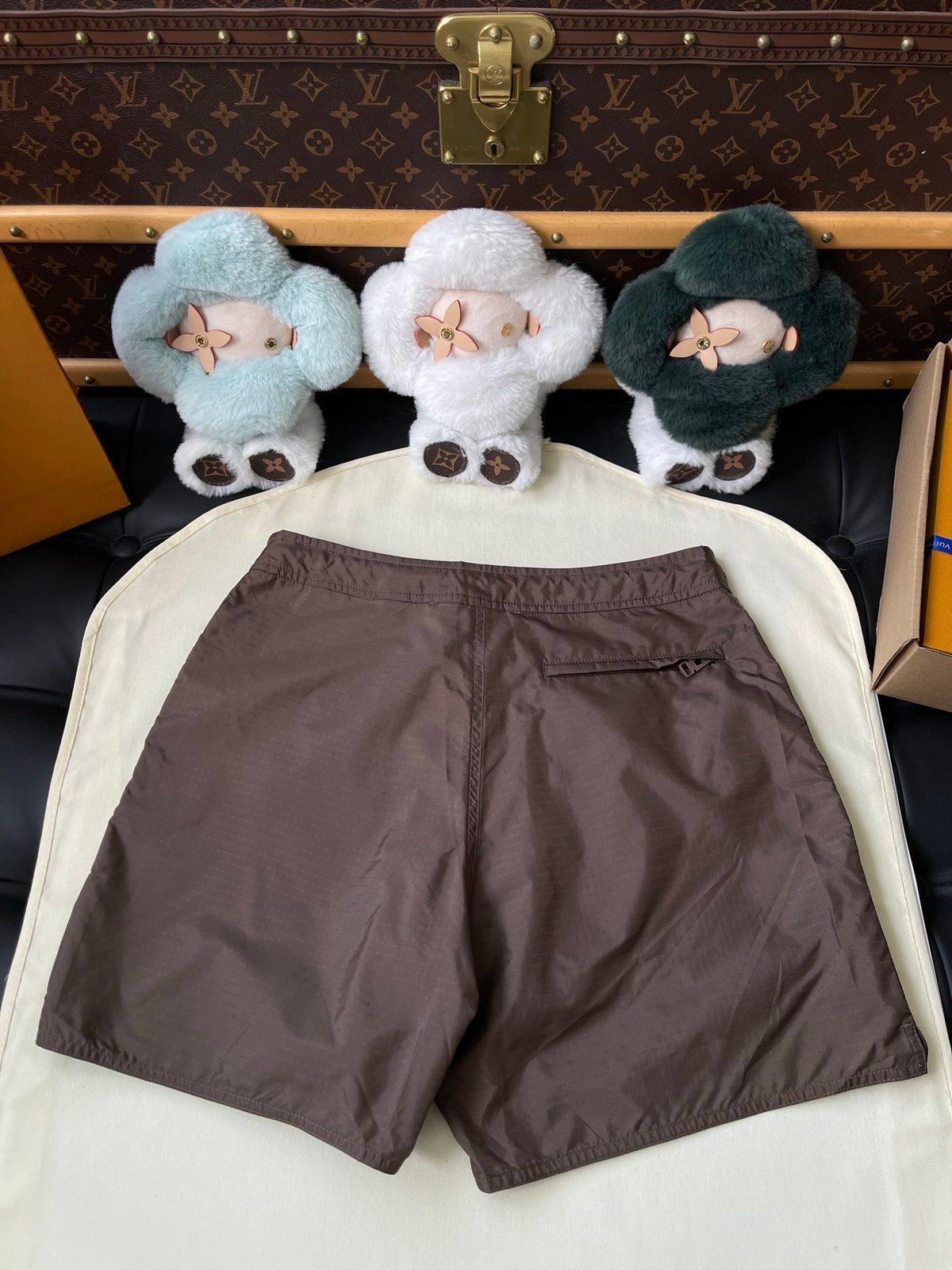 Louis Vuitton Monogram Nylon Swim Shorts