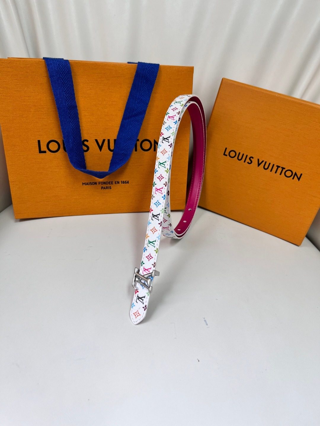 Louis Vuitton Monogram Reversible Canvas Belt