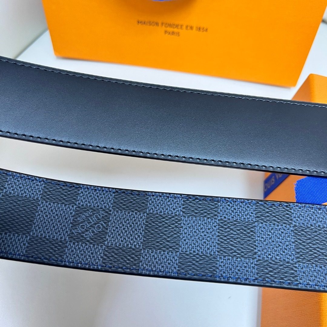 Louis Vuitton Damier Graphite Canvas Belt