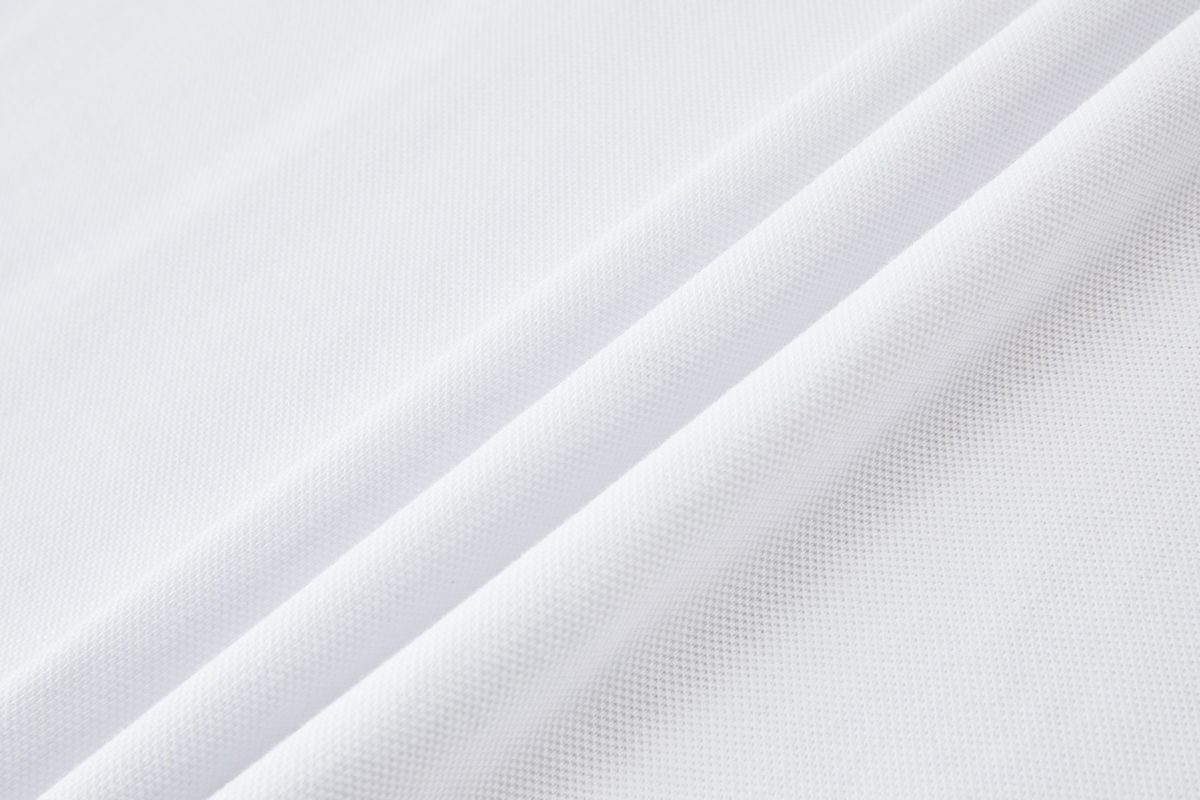 White Piqué Cotton Polo Shirt