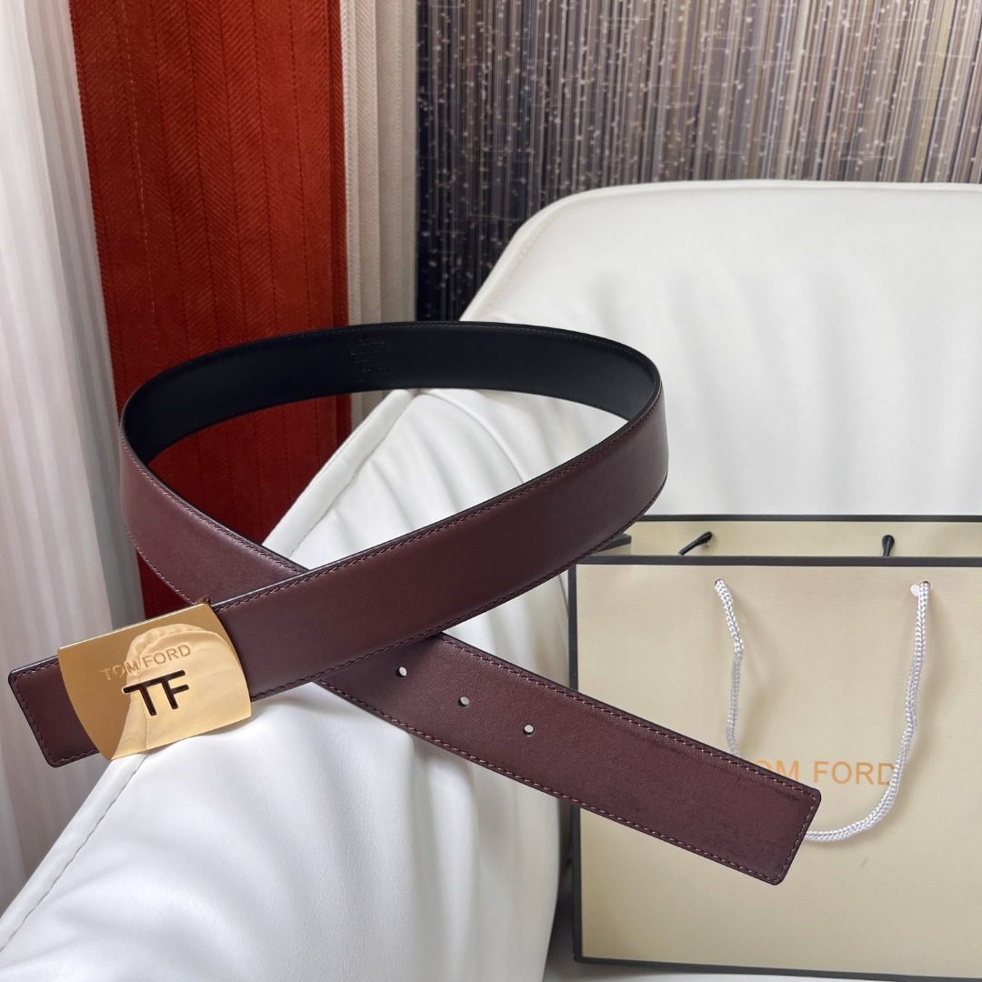 Tom Ford TF Reversible Leather Belt