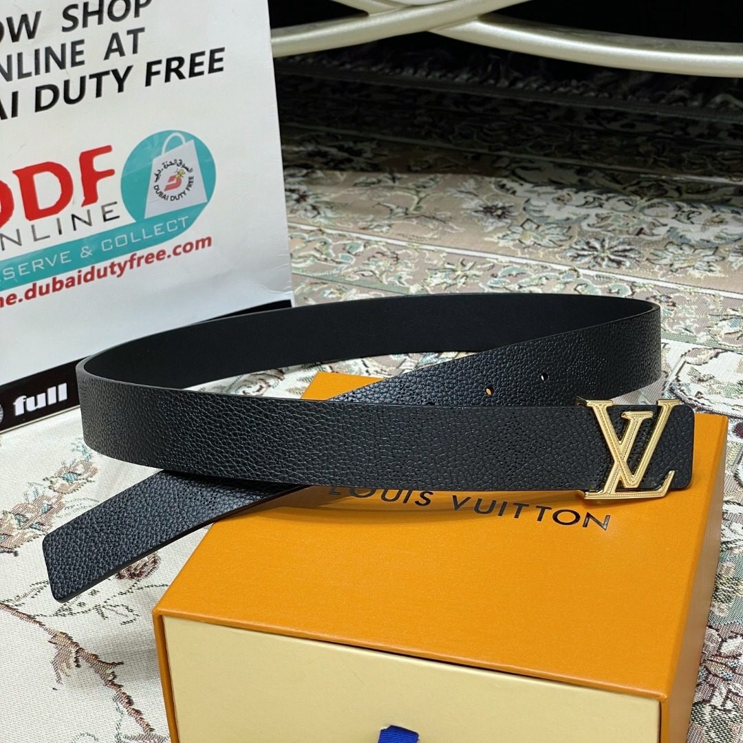 Louis Vuitton LV Initials Leather Belt