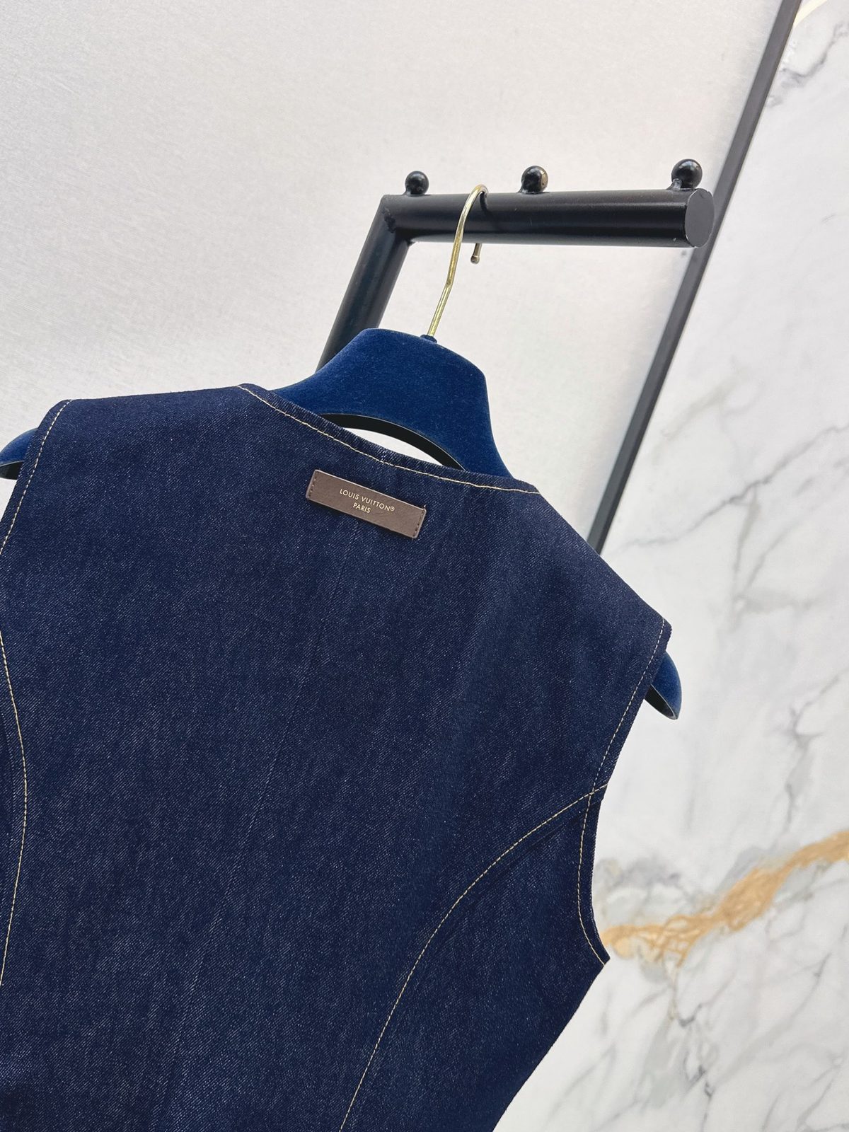 Louis Vuitton Denim Sleeveless Vest