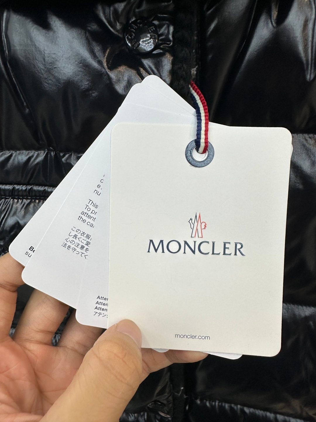 Moncler Black Puffer Jacket