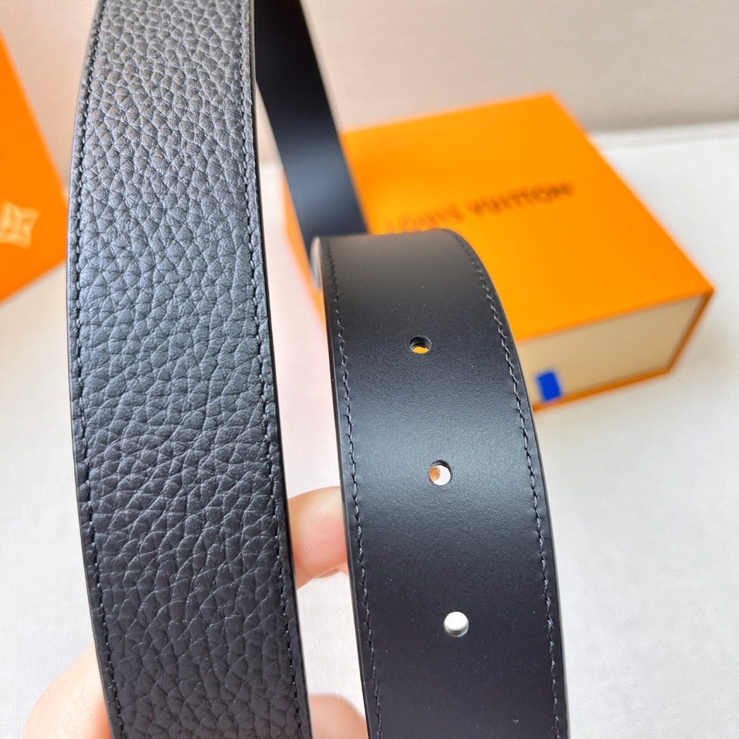 Louis Vuitton Damier Graphite Leather Belt