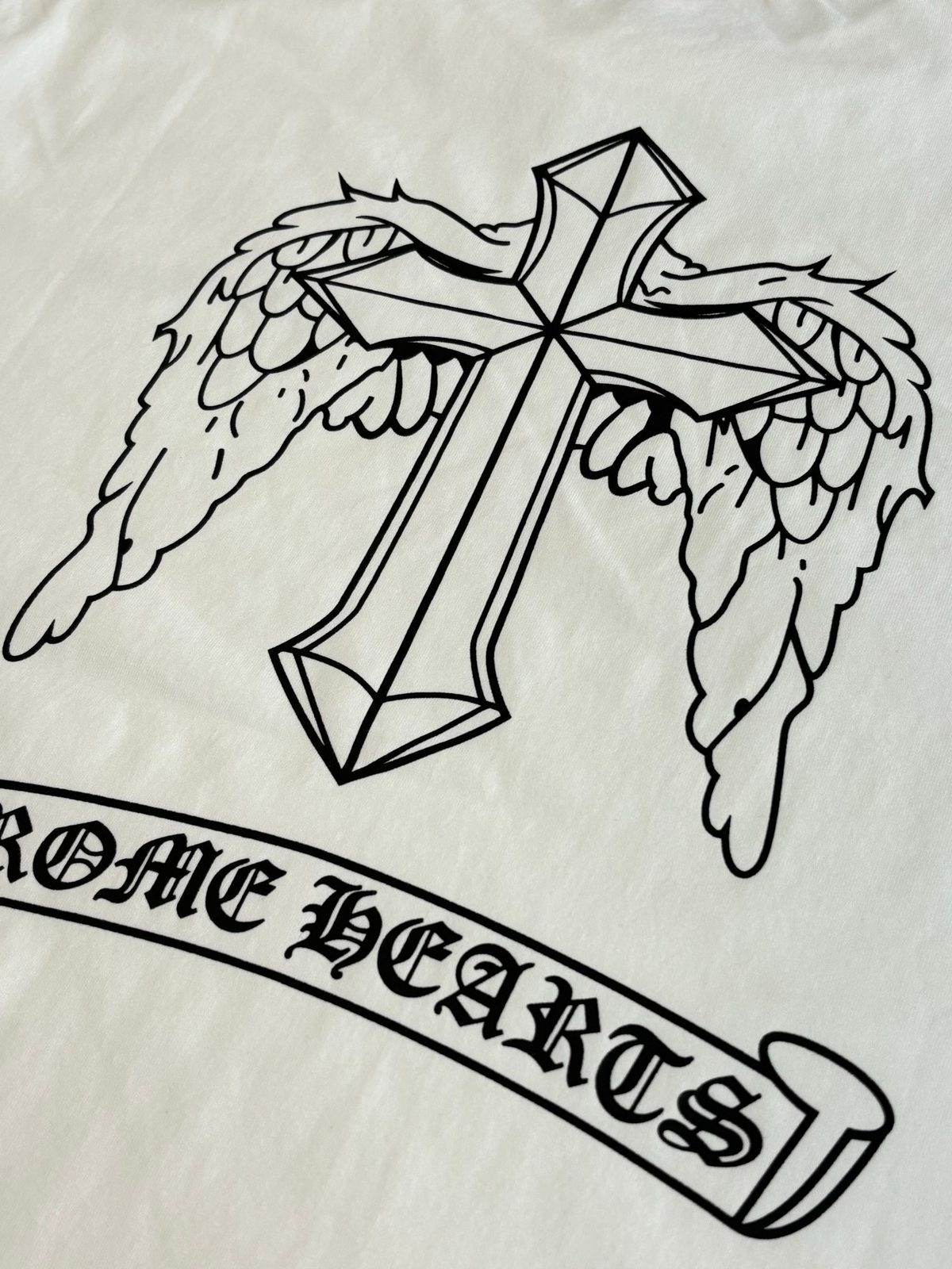 Chrome Hearts Winged Cross T-Shirt