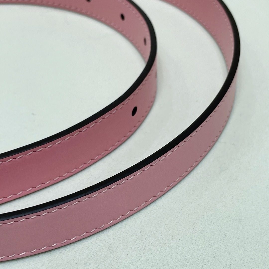 Gucci GG Marmont Leather Belt Pink