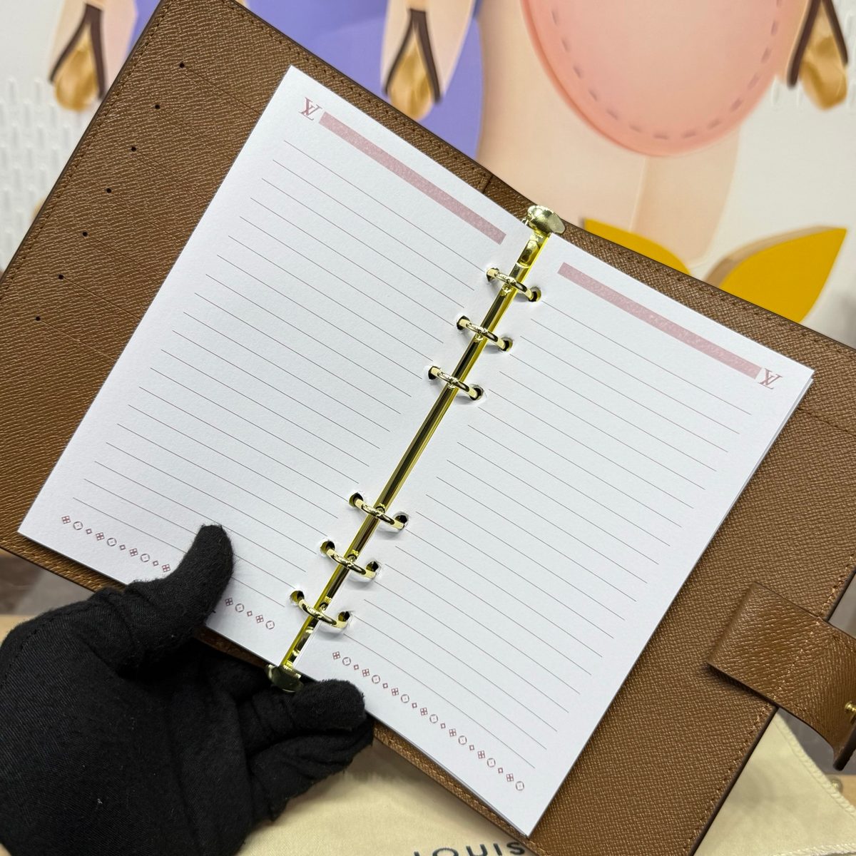 Louis Vuitton Monogram Canvas Agenda Planner Organizer