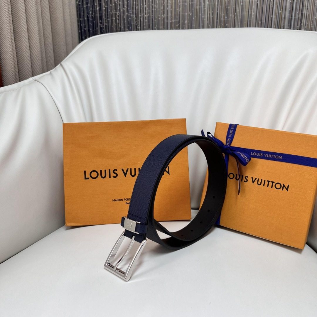 Louis Vuitton Damier Canvas Reversible Belt