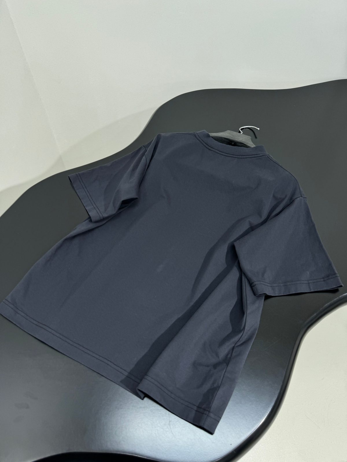 Balenciaga Logo Embroidered Crewneck T-Shirt